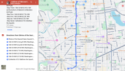 Procession for the WDMR_RouteMap